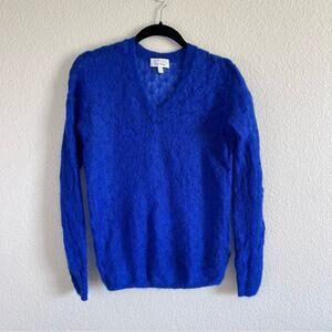 & Other Stories by Stockholm Atelier Mohair Oversized Sweater Cobalt Blue